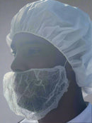 beard covers. disposable beard restraints, beard protection,food precessing, disposable beard nets