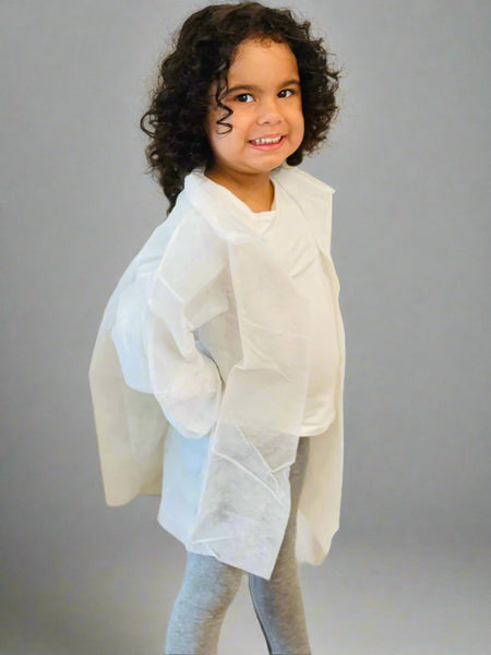 Disposable CHildren's Lab Coats, Science party, science lab coats, jackets, stem lab coats