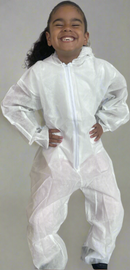 children's diposable coveralls
