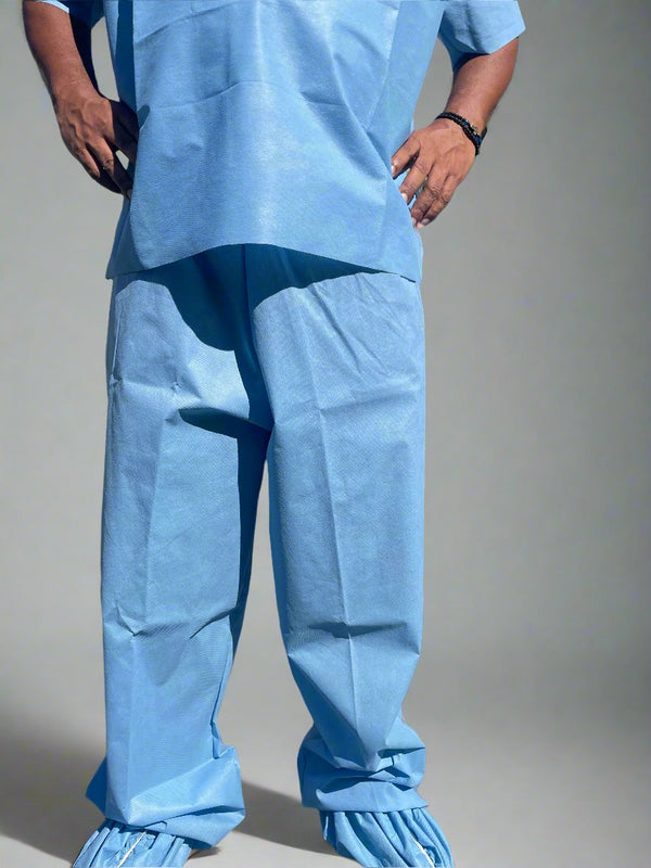 disposable scrub pants, heavy duty scrubs, scrub bottoms, scrubs made in the usa