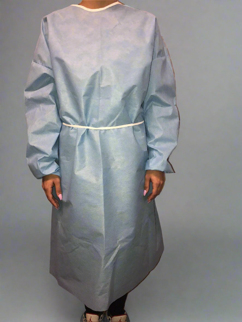 disposable isolation gowns, SMS gowns, surgical gowns, operating room gowns, paper gons