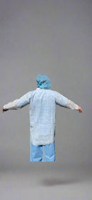 Disposable dentist jacket, disposable lab jackets, disposable lab coats, visitor jackets