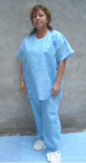 Mr Disposable Scrub Shirts & Scrub Pants Set MADE IN THE USA